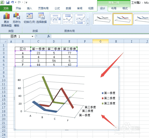 excel三维折线图如何制作