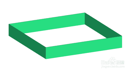 使用Word文本框绘制三维建筑效果