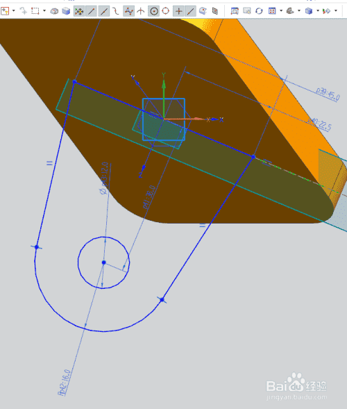 UG10.0练习三维建模二十七